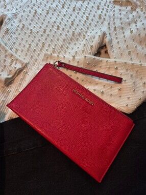 Michael Kors RED Wristlet
